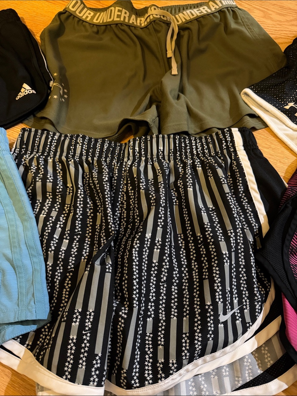 adidas Black Athletic Shorts - Picture 3 of 4